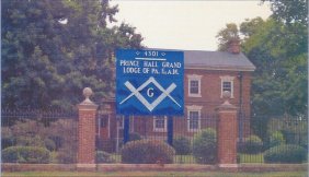 The First black Masonic Lodge